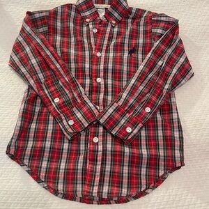 The Beaufort Bonnet Company Red  Plaid Button Down Shirt